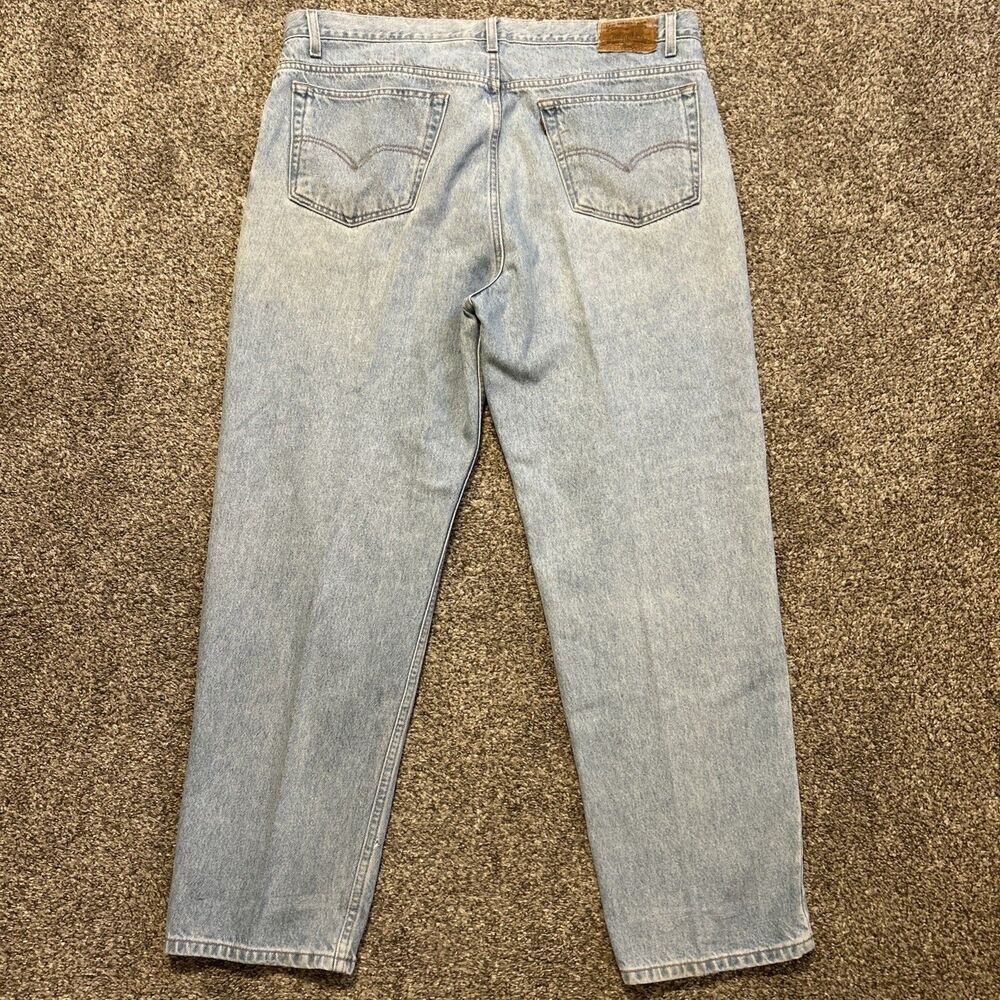 Vintage Y2K Levis 560 Jeans Mens 42x30 Loose Fit Tapered Leg Denim Made in USA